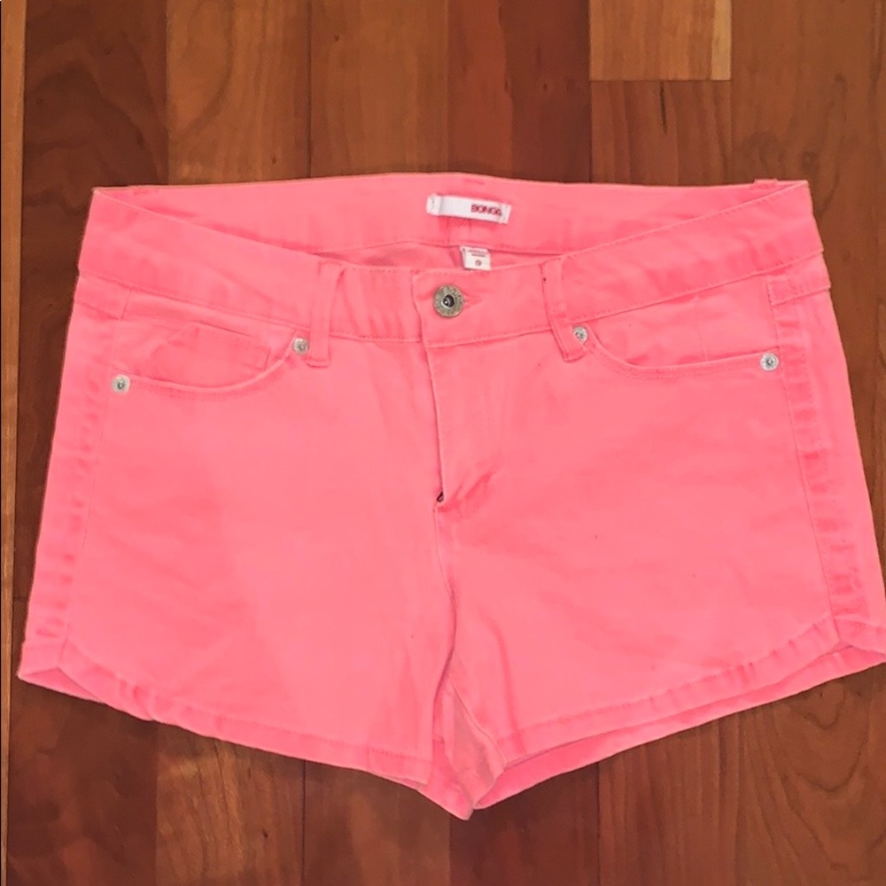 Pink shorts